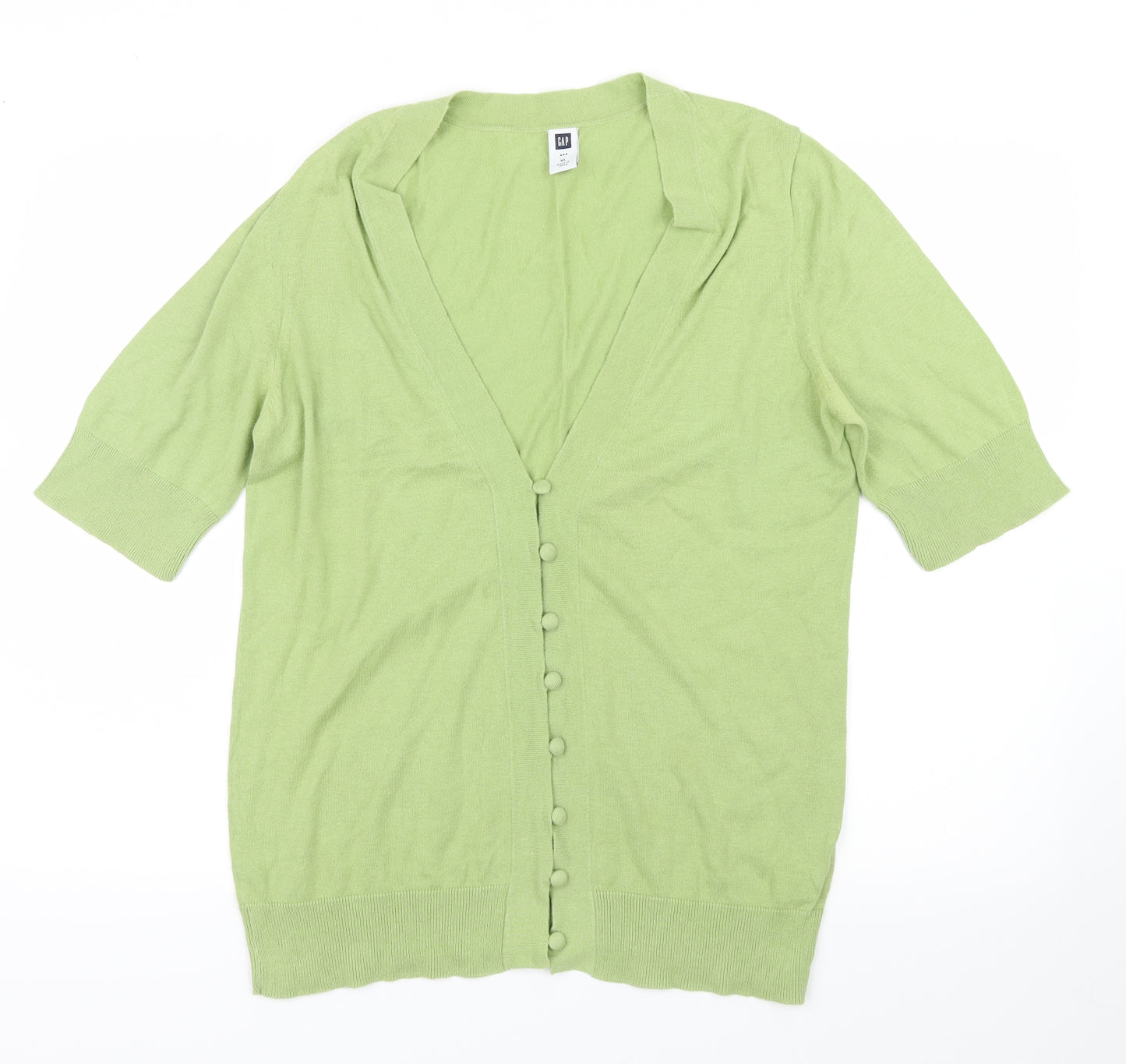 Gap Womens Green  Knit Cardigan Jumper Size XL