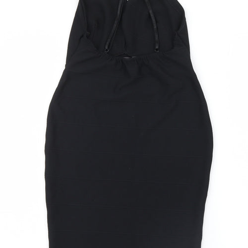 Boohoo Womens Black   Bodycon  Size 10