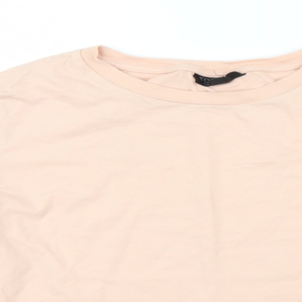 Topshop Womens Pink   Basic Blouse Size 8