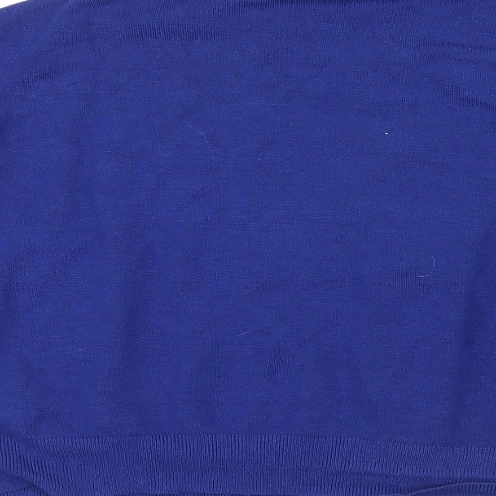 Marks and Spencer Womens Blue  Knit Cardigan Jumper Size 22