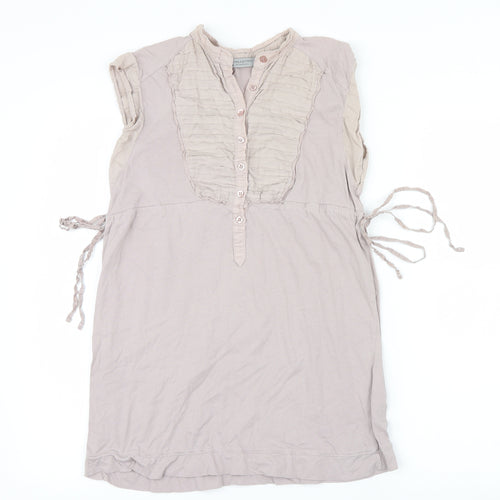 Zara Womens Beige   Basic Blouse Size 10