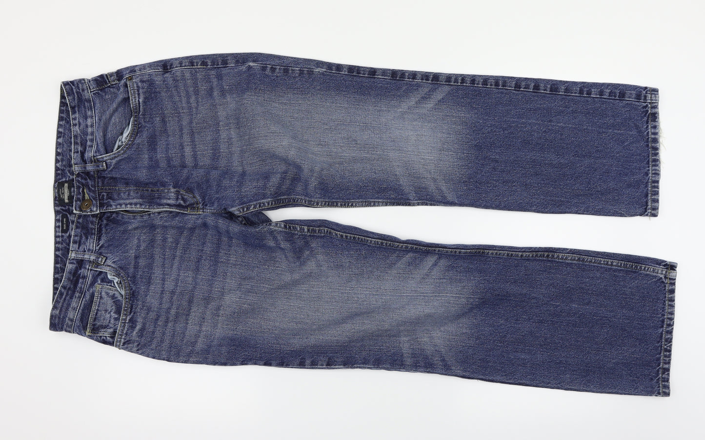 Easy Denim Mens Blue   Bootcut Jeans Size 34 in L32 in