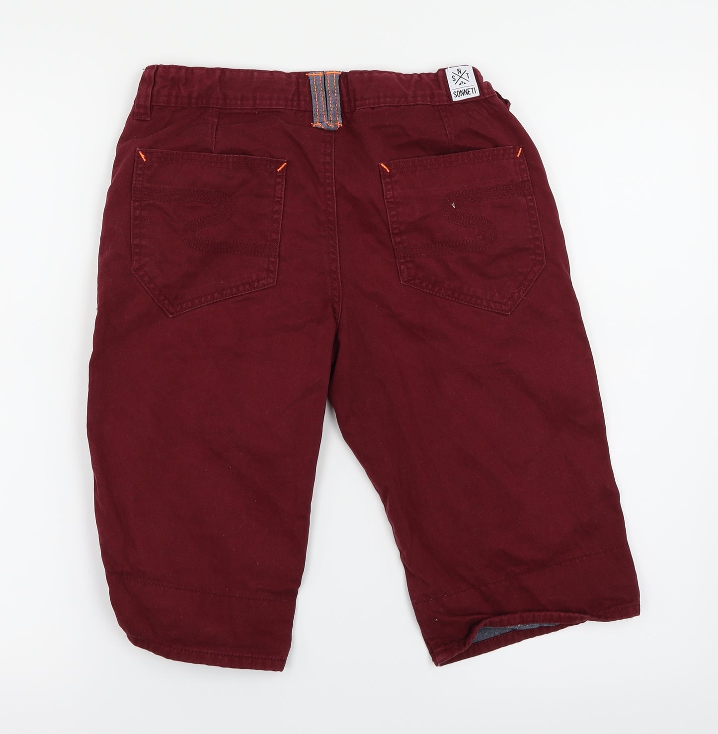 Sonneti Boys Red   Chino Shorts Size 12-13 Years
