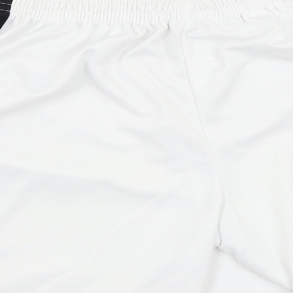 adidas Boys White   Sweat Shorts Size 12-13 Years - Juventus Football