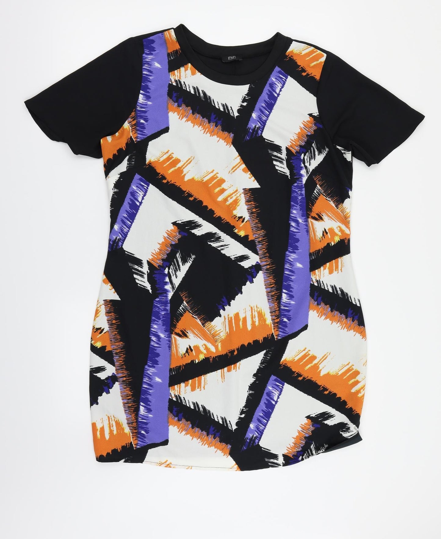 F&F Womens Multicoloured Paisley  Basic Blouse Size 14