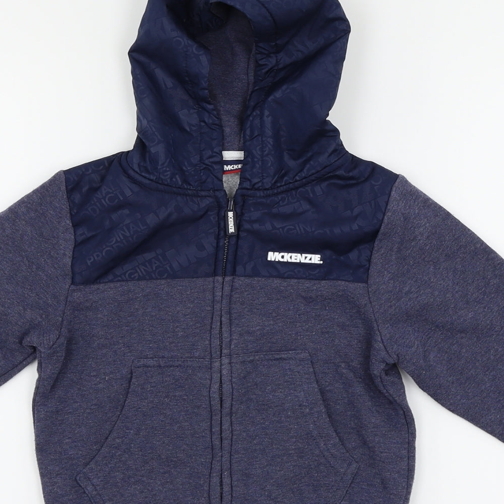 McKenzie Boys Blue   Full Zip Jumper Size 2-3 Years