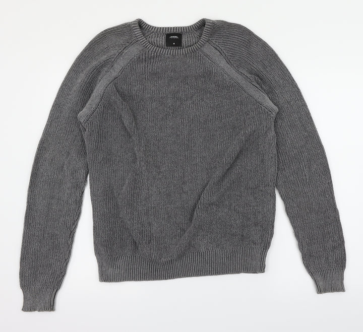 Burton Mens Grey Pullover Jumper Size M