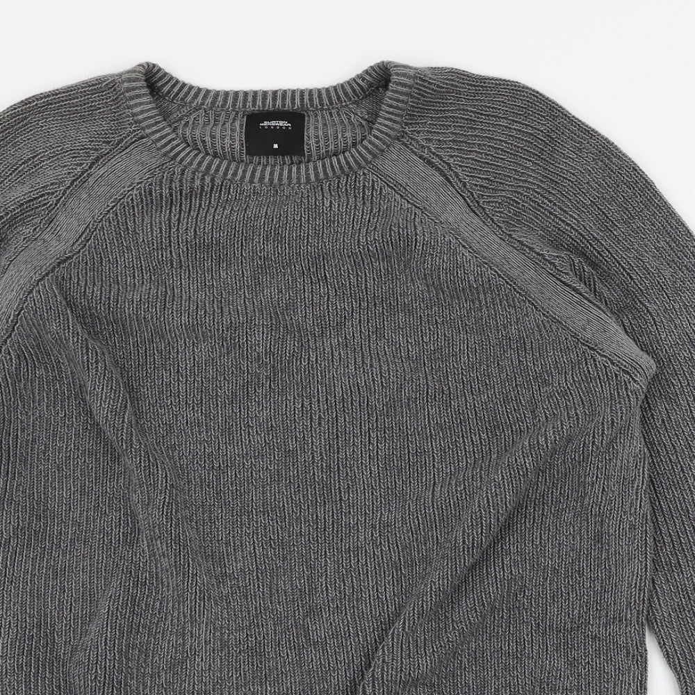 Burton Mens Grey   Pullover Jumper Size M