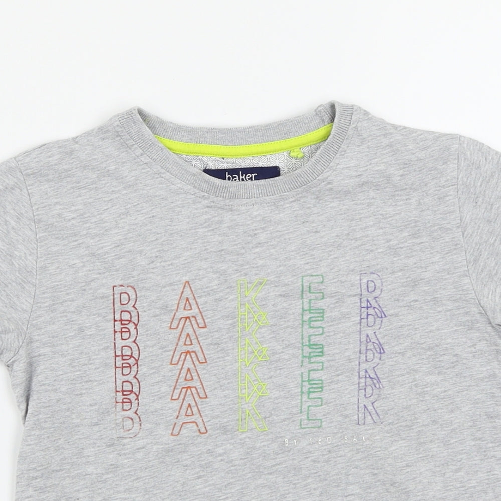 Ted Baker Boys Grey   Basic T-Shirt Size 5 Years