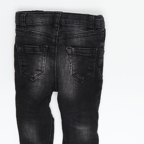 River Island  Boys Black   Jogger Jeans Size 3-6 Months