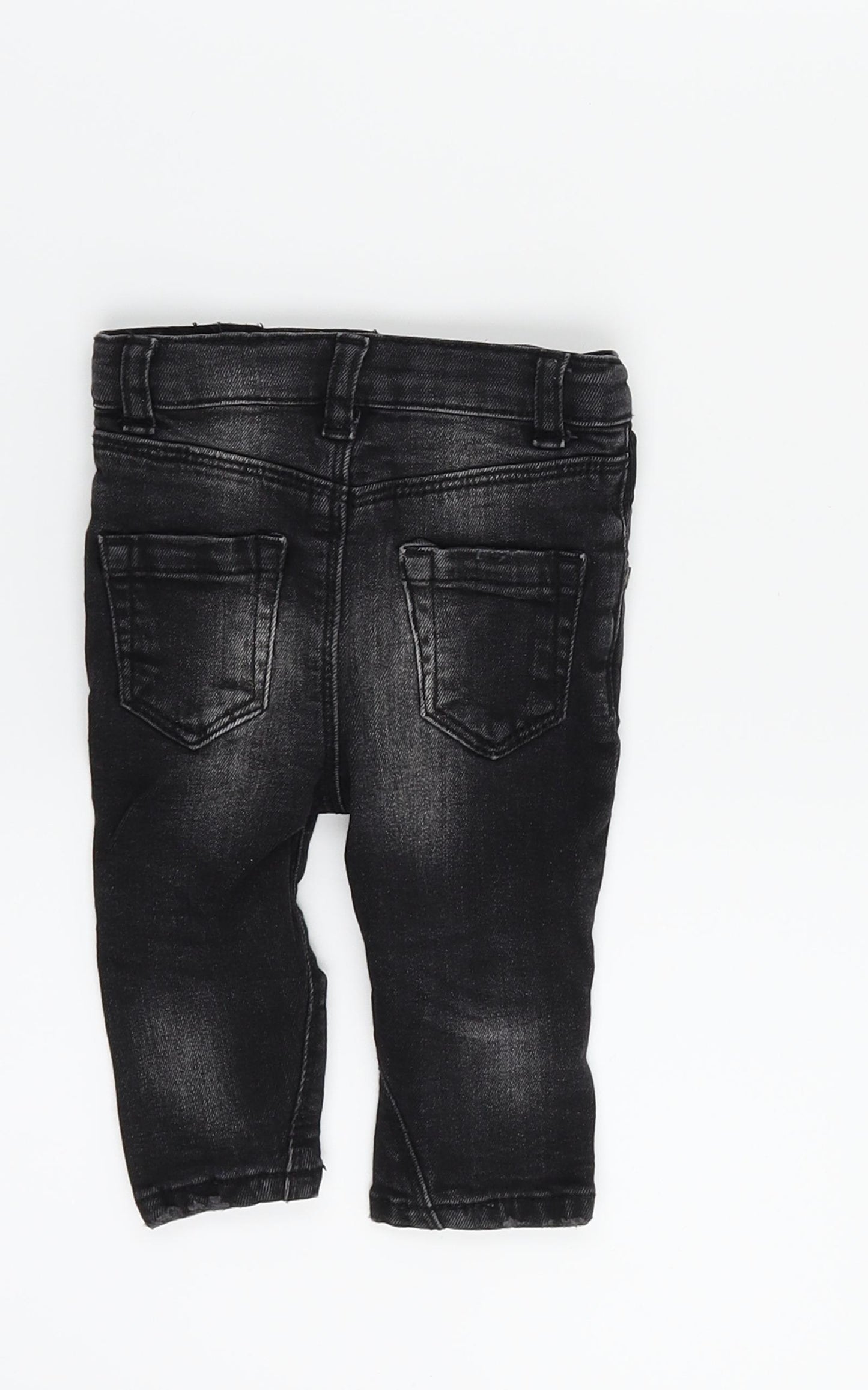 River Island  Boys Black   Jogger Jeans Size 3-6 Months