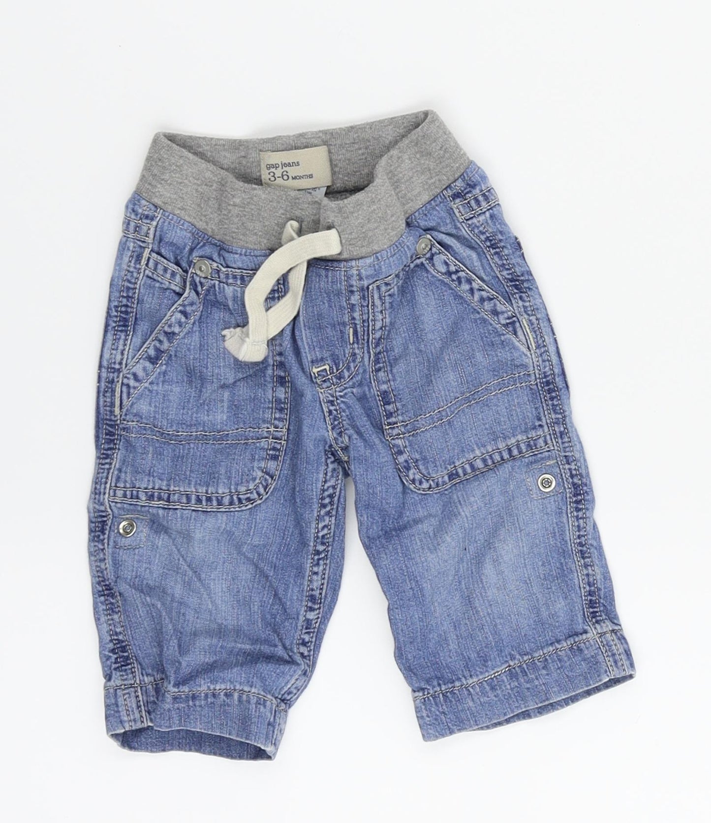 Baby Gap Boys Blue   Jogger Jeans Size 3-6 Months