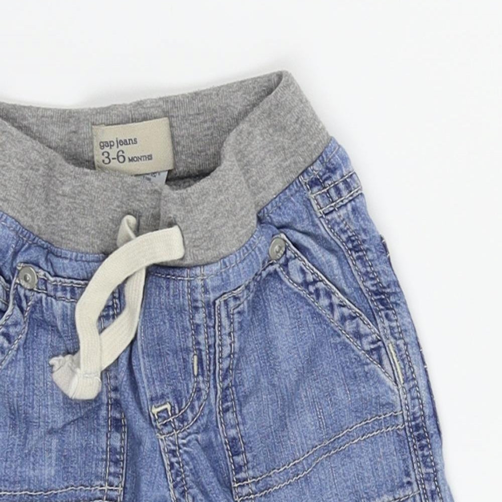 Baby Gap Boys Blue   Jogger Jeans Size 3-6 Months