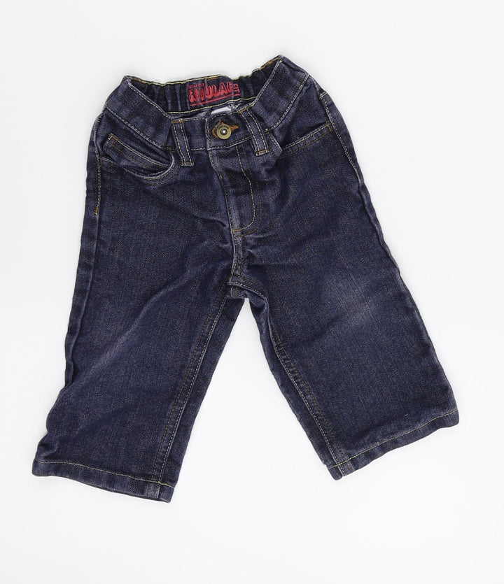 George Boys Blue Jogger Jeans Size 9-12 Months