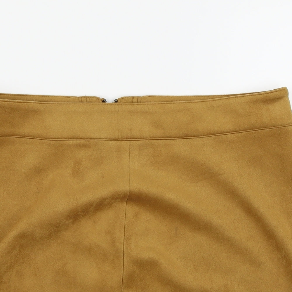 ESMARA Womens Yellow   Straight & Pencil Skirt Size 16