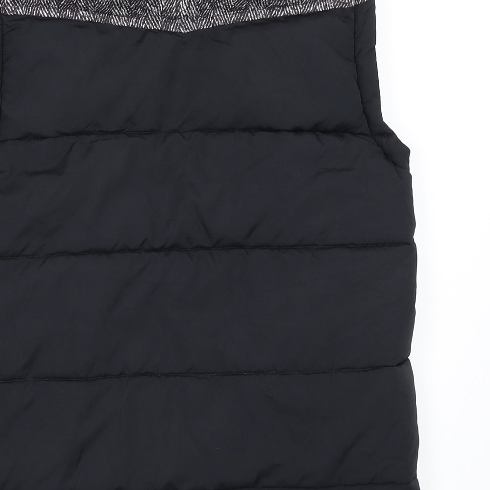Demo Boys Black   Gilet Waistcoat Size 9-10 Years