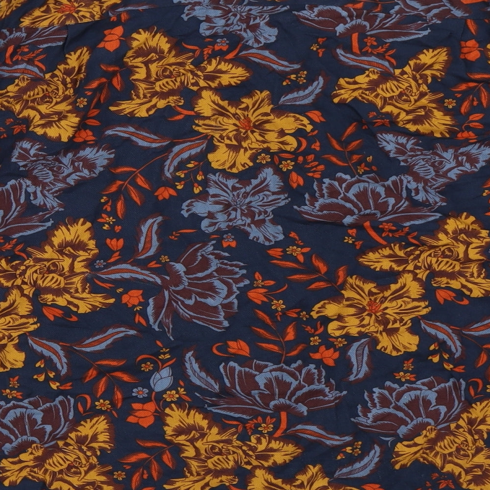 Topman Mens Blue    Button-Up Size M