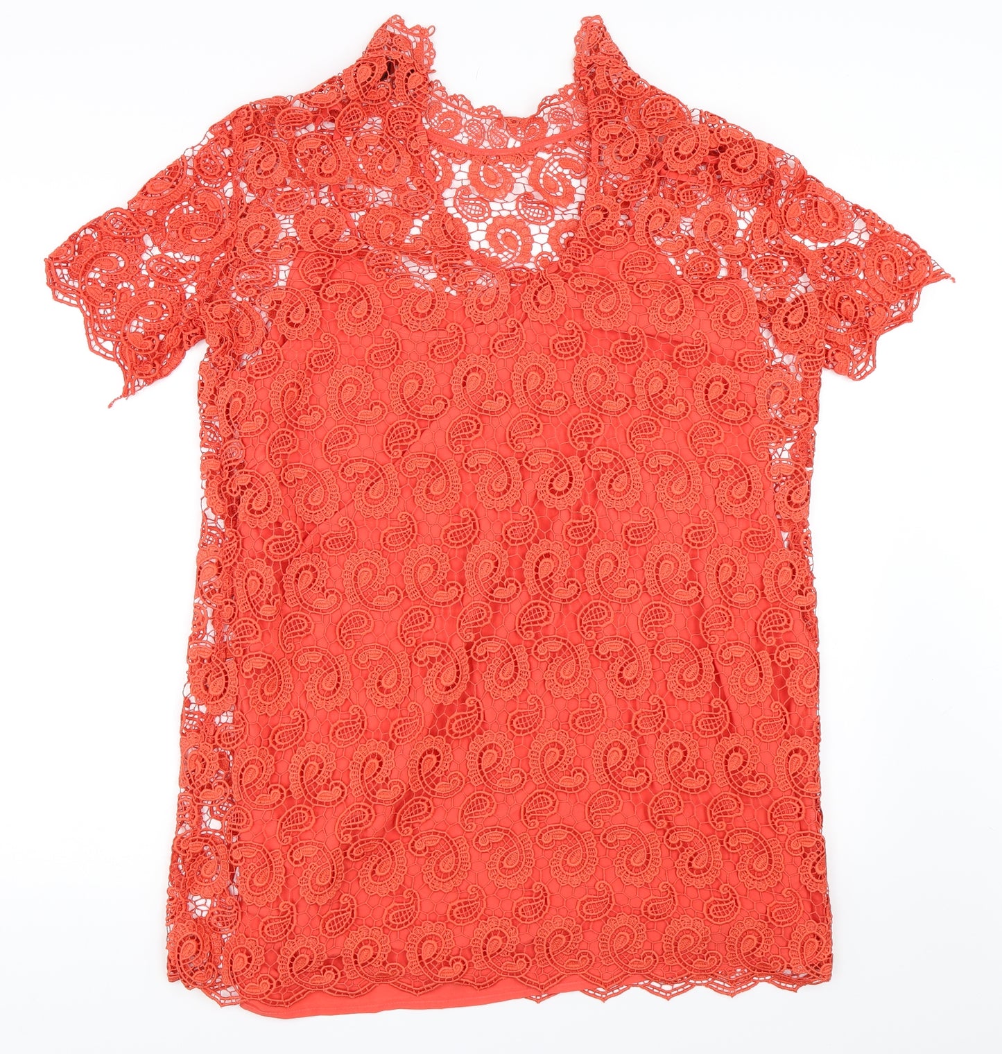 Zara Womens Orange   Shift  Size XL