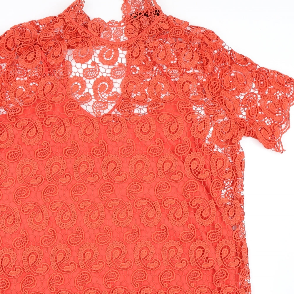 Zara Womens Orange   Shift  Size XL