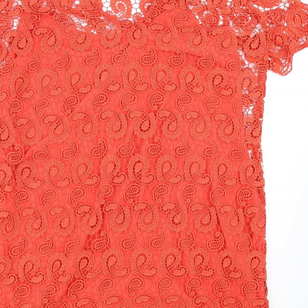 Zara Womens Orange   Shift  Size XL