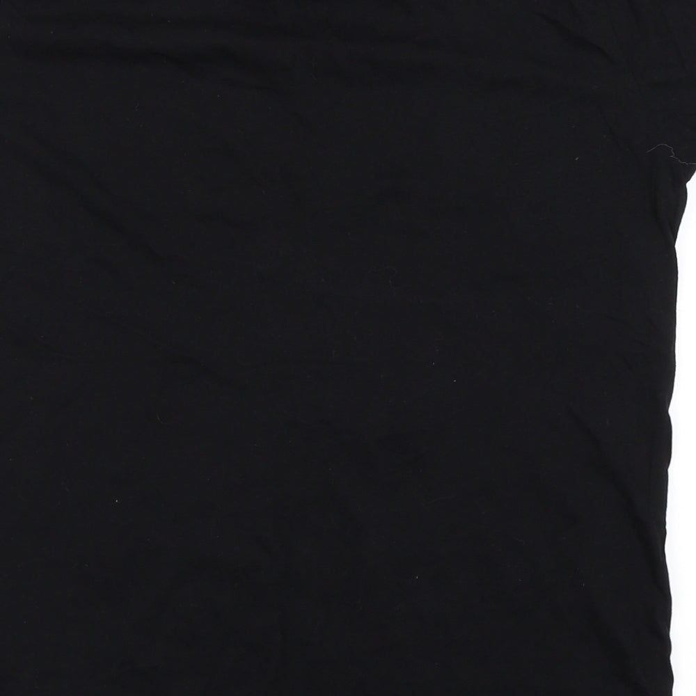 ASOS Womens Black   Basic T-Shirt Size 6  - halloween witch