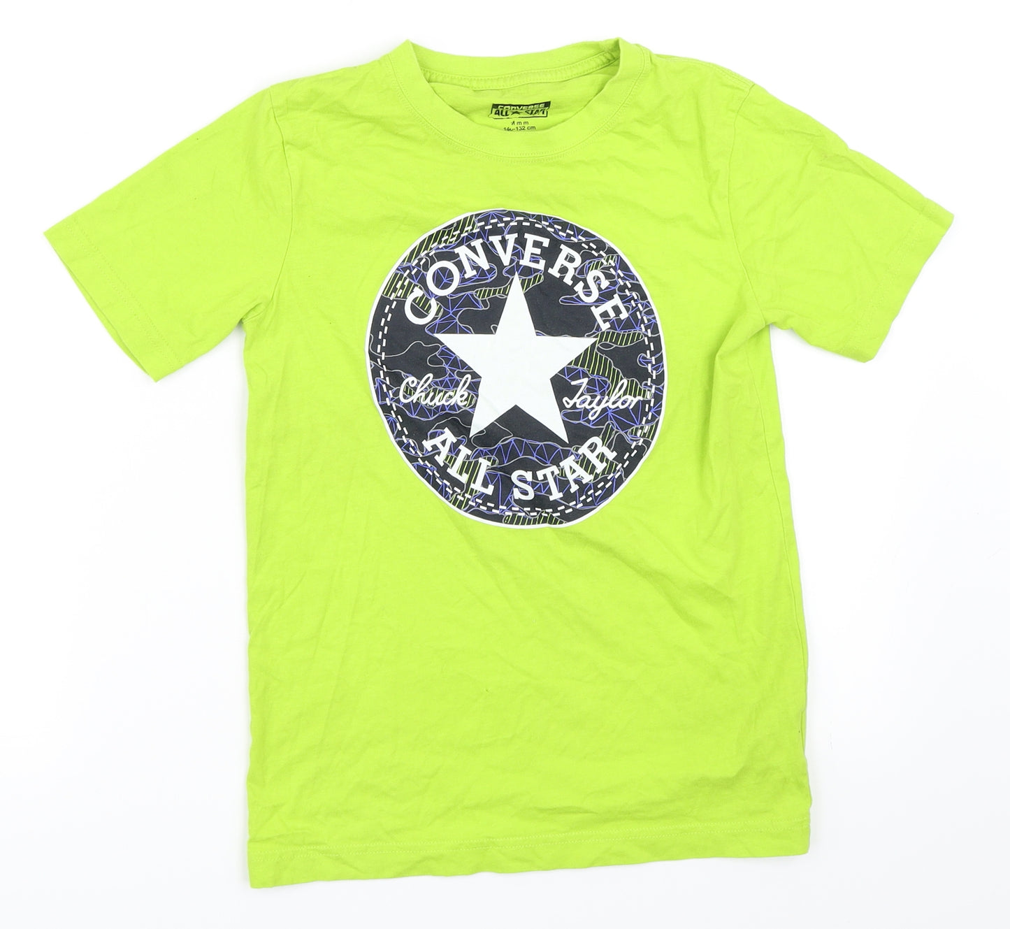Converse Boys Green   Basic T-Shirt Size 10-11 Years