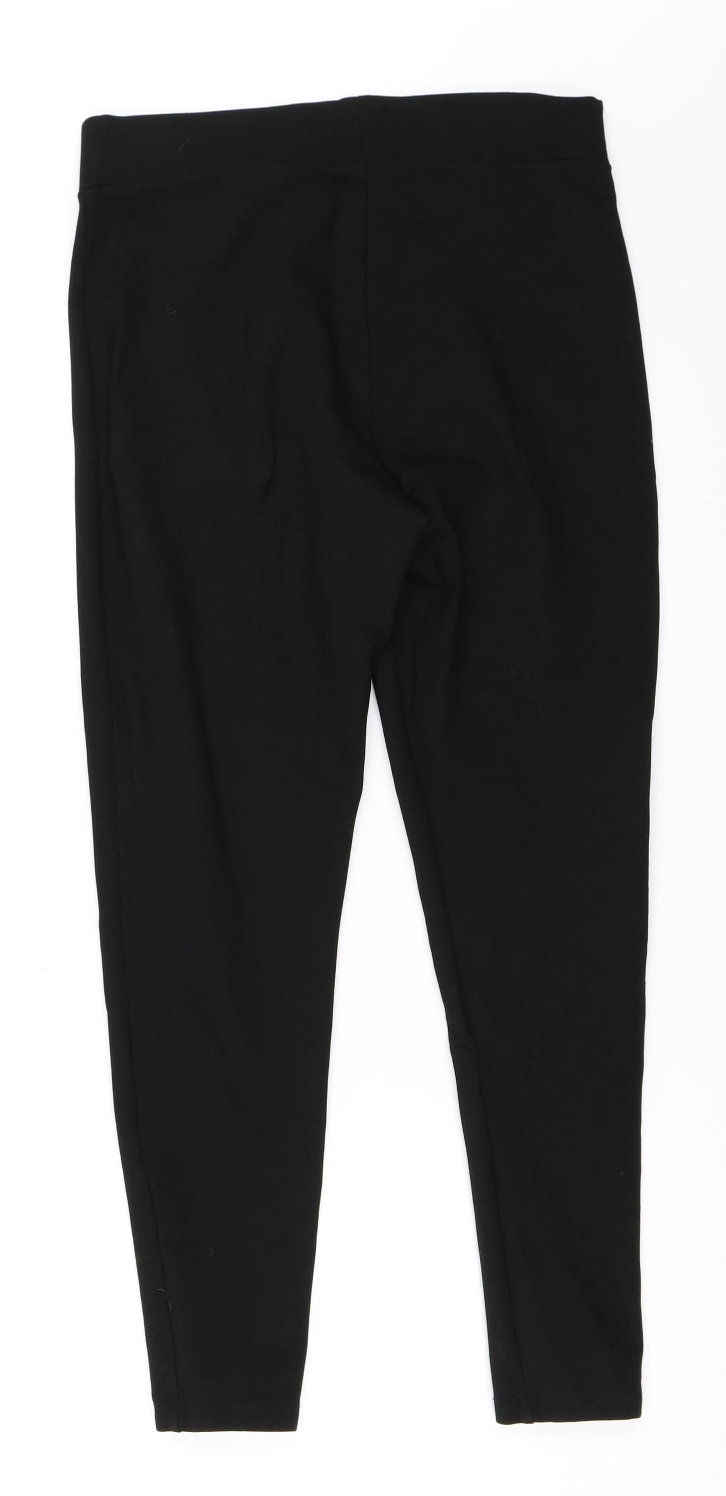 NEXT Womens Black   Capri Leggings Size 14 L26 in