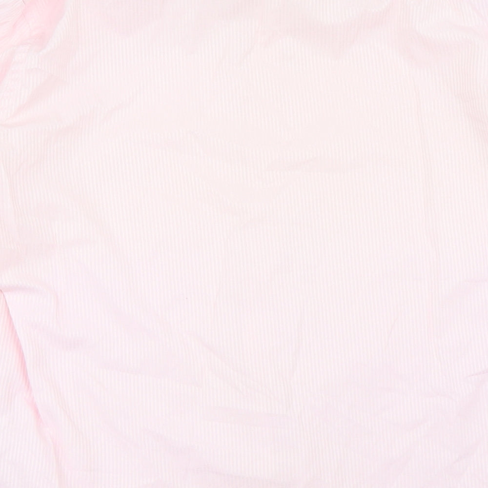 Taylor & Wright Mens Pink    Dress Shirt Size 17