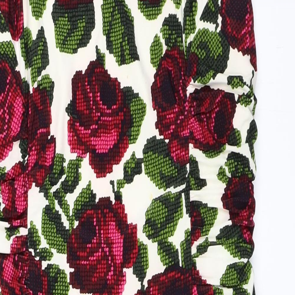 Phase Eight Womens Ivory Floral  Shift  Size 16