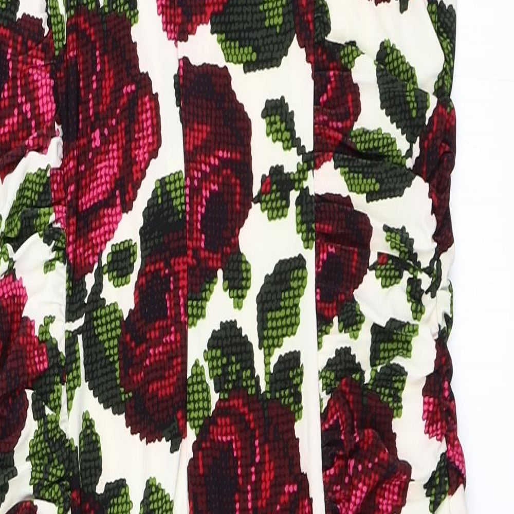 Phase Eight Womens Ivory Floral  Shift  Size 16