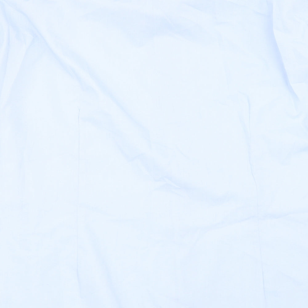 Tailor & Cutter Mens Blue    Dress Shirt Size 17