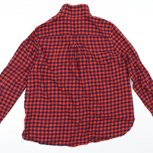 H&M Womens Red   Basic Button-Up Size 42