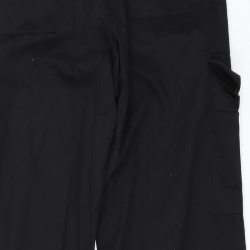 Uneek Mens Black   Cargo Trousers Size 32 in L29 in