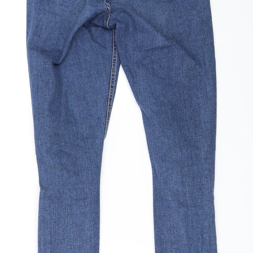 Topshop Womens Blue  Denim Skinny Jeans Size 30 in L36 in - Jamie Jeans