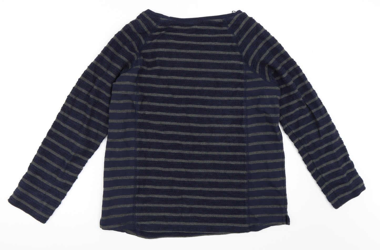 NEXT Womens Blue Striped  Pullover Jumper Size 14