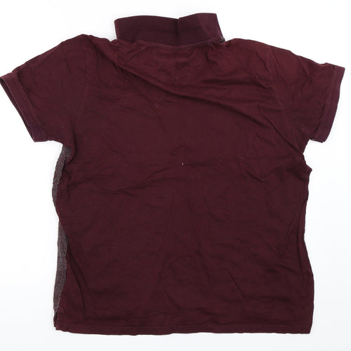 Hammond & Co Mens Red    Polo Size L