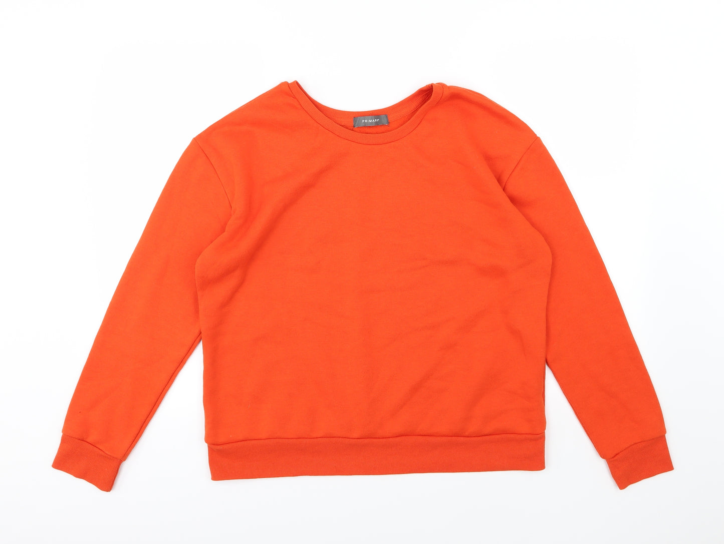 Primark Womens Red  Jersey Pullover Sweatshirt Size 14