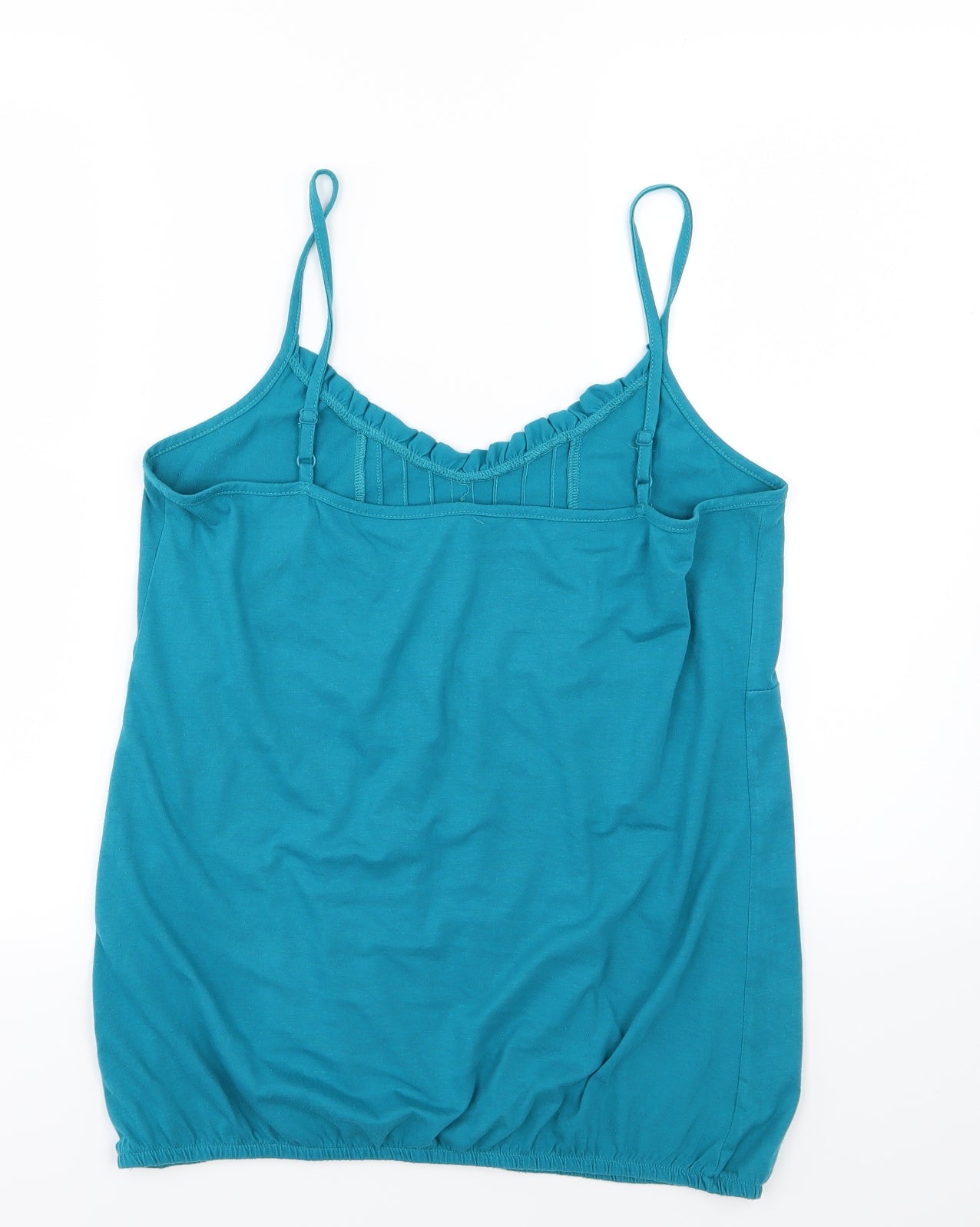 TU Womens Blue  Jersey Basic Tank Size 16
