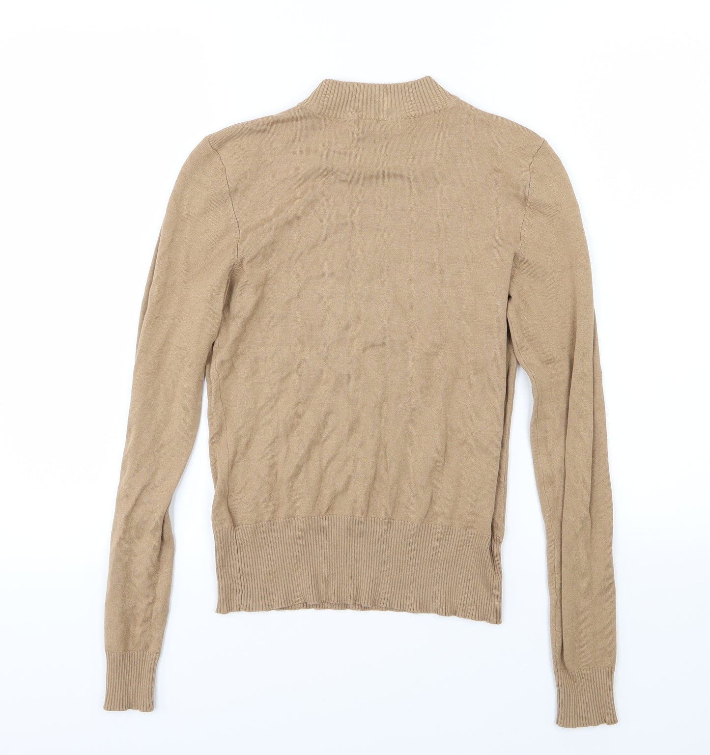 New Look Womens Brown  Knit Pullover Jumper Size 10