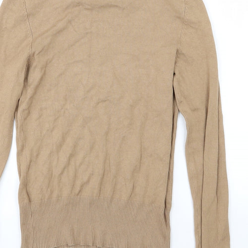 New Look Womens Brown  Knit Pullover Jumper Size 10