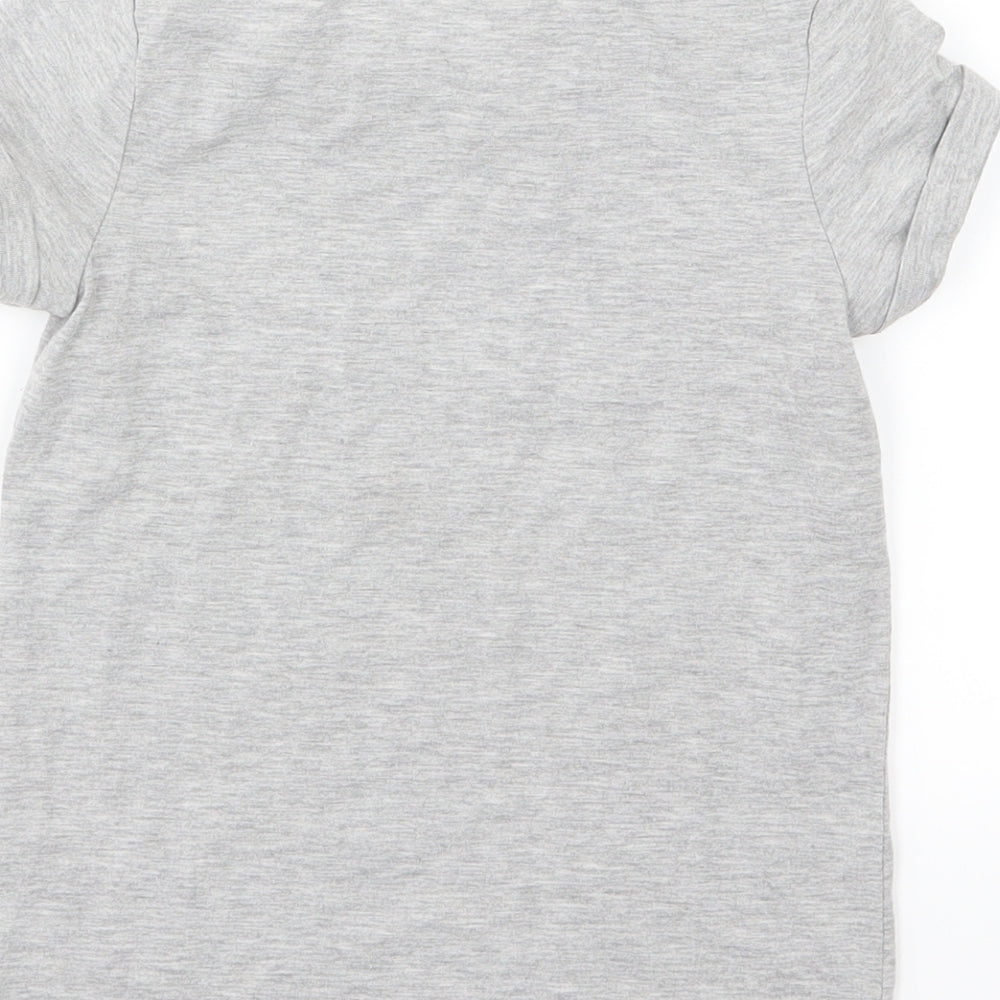 George Girls Grey  Jersey Basic T-Shirt Size 5-6 Years  - Minnie Mouse