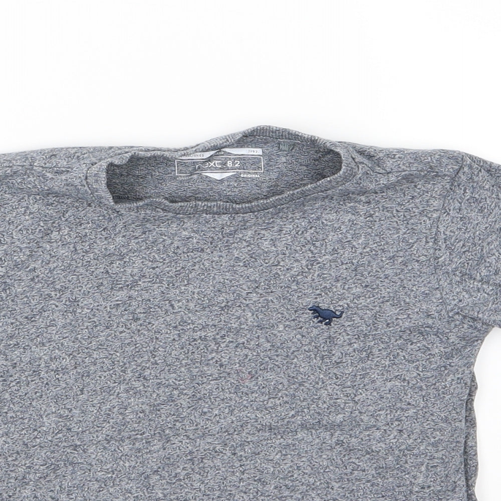 NEXT Boys Blue  Jersey Basic T-Shirt Size 5-6 Years