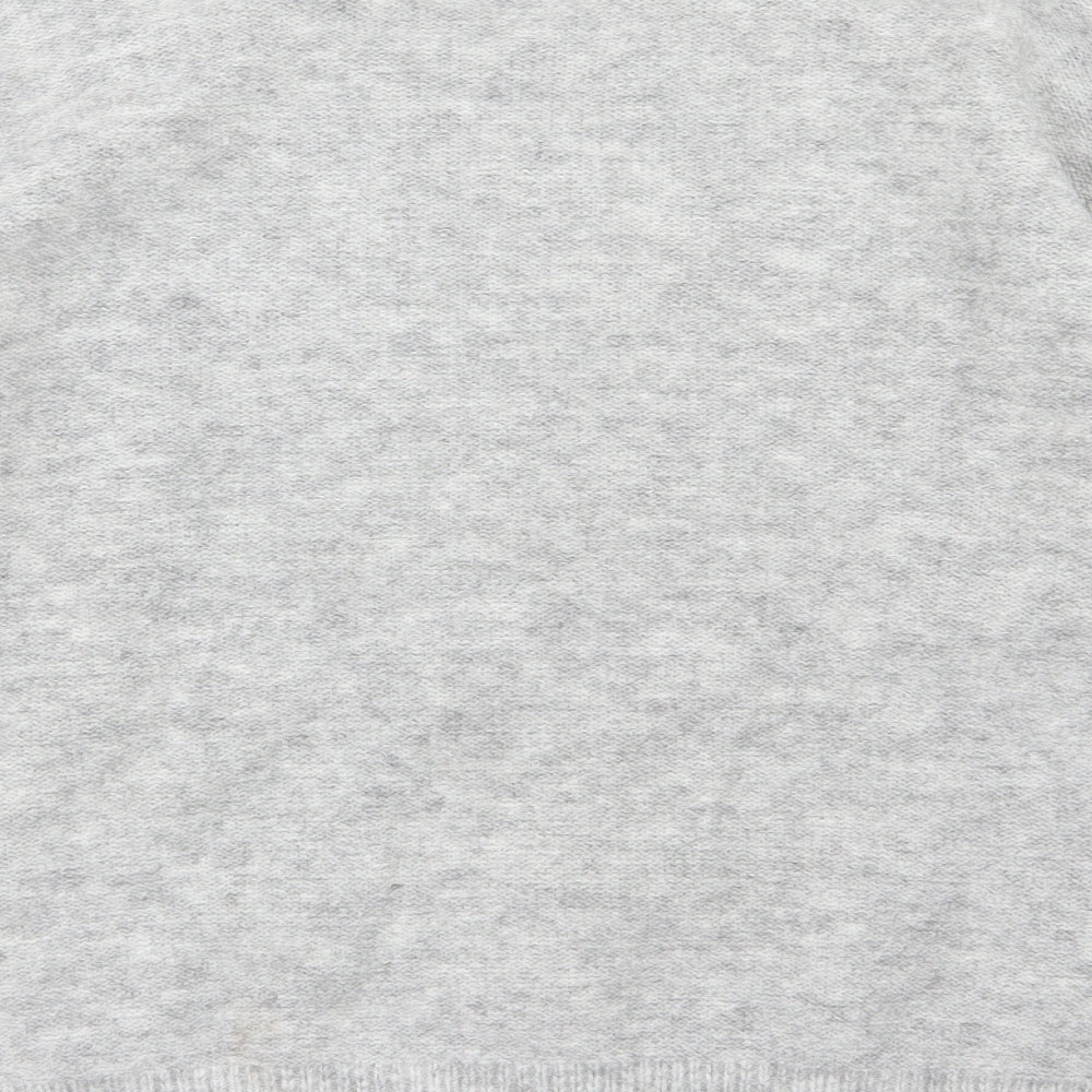 George Womens Grey  Knit Pullover Jumper Size M  - Beaded