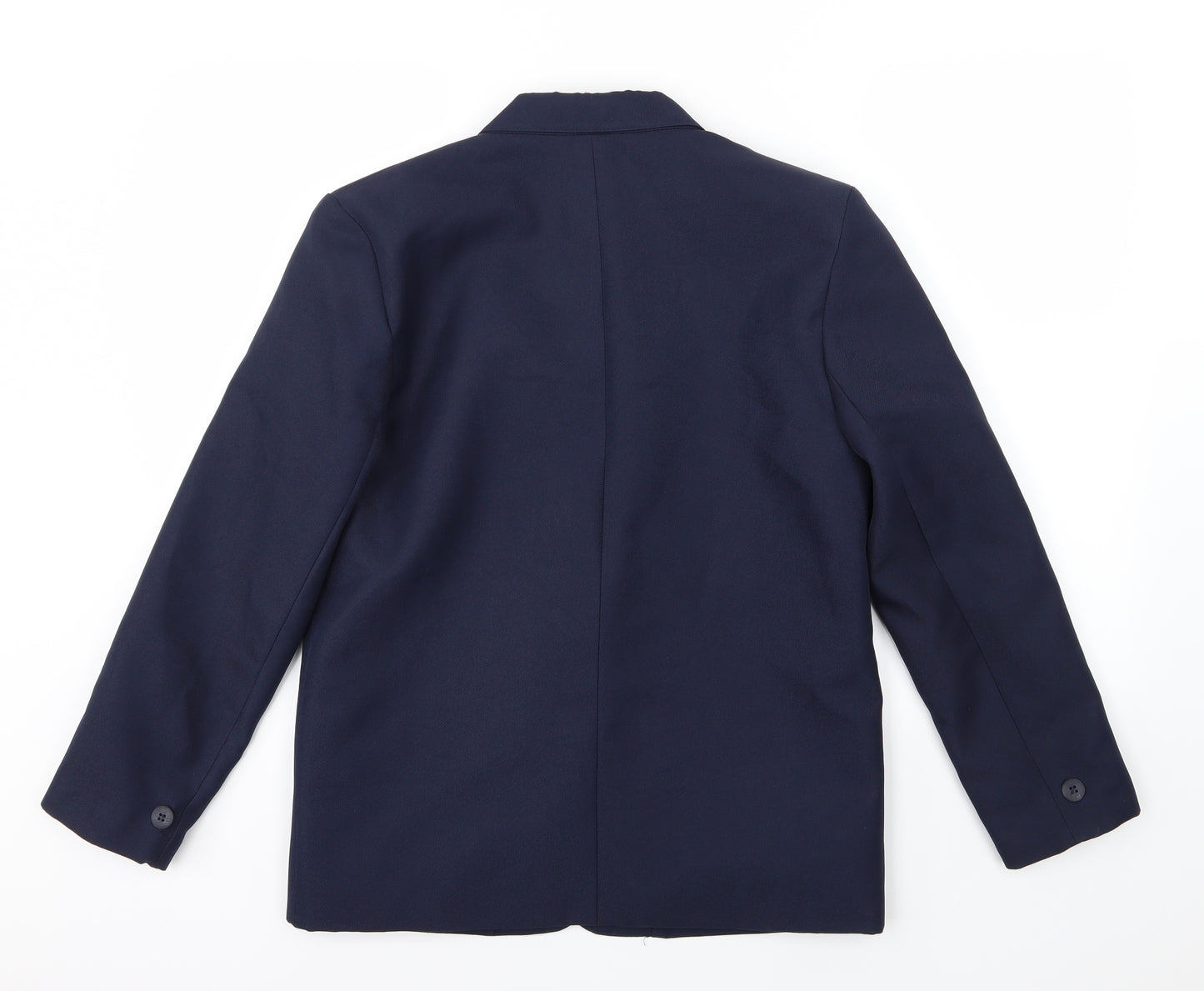 Preworn Womens Blue   Jacket Suit Jacket Size 12