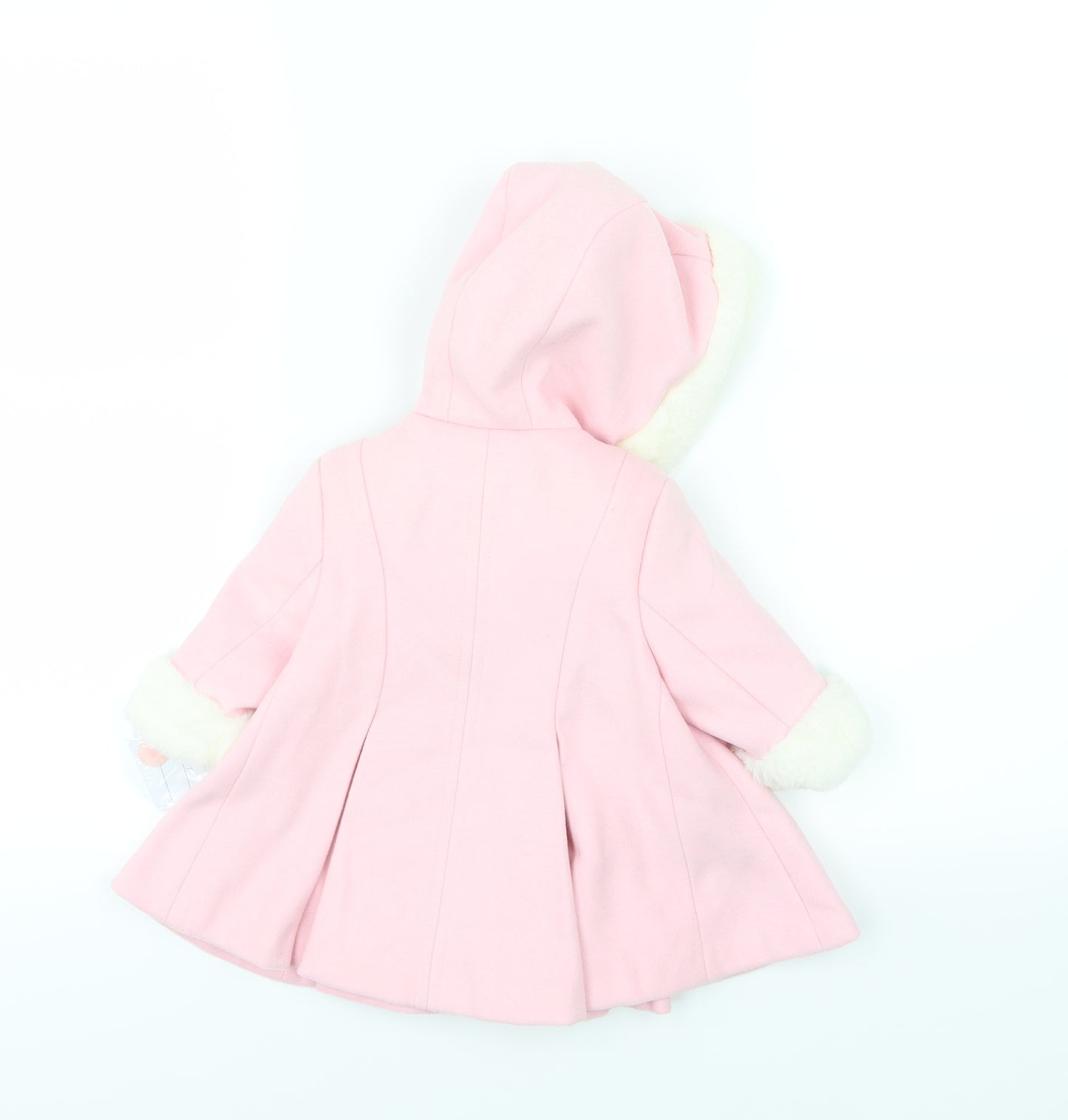 Sarah Louise Girls Pink   Basic Coat Coat Size 3-6 Months