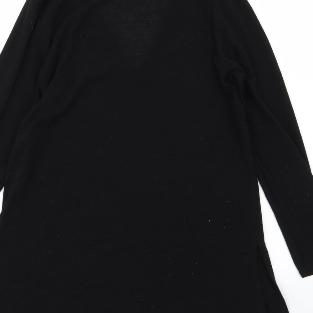 River Island Womens Black  Knit Pullover Jumper Size 10