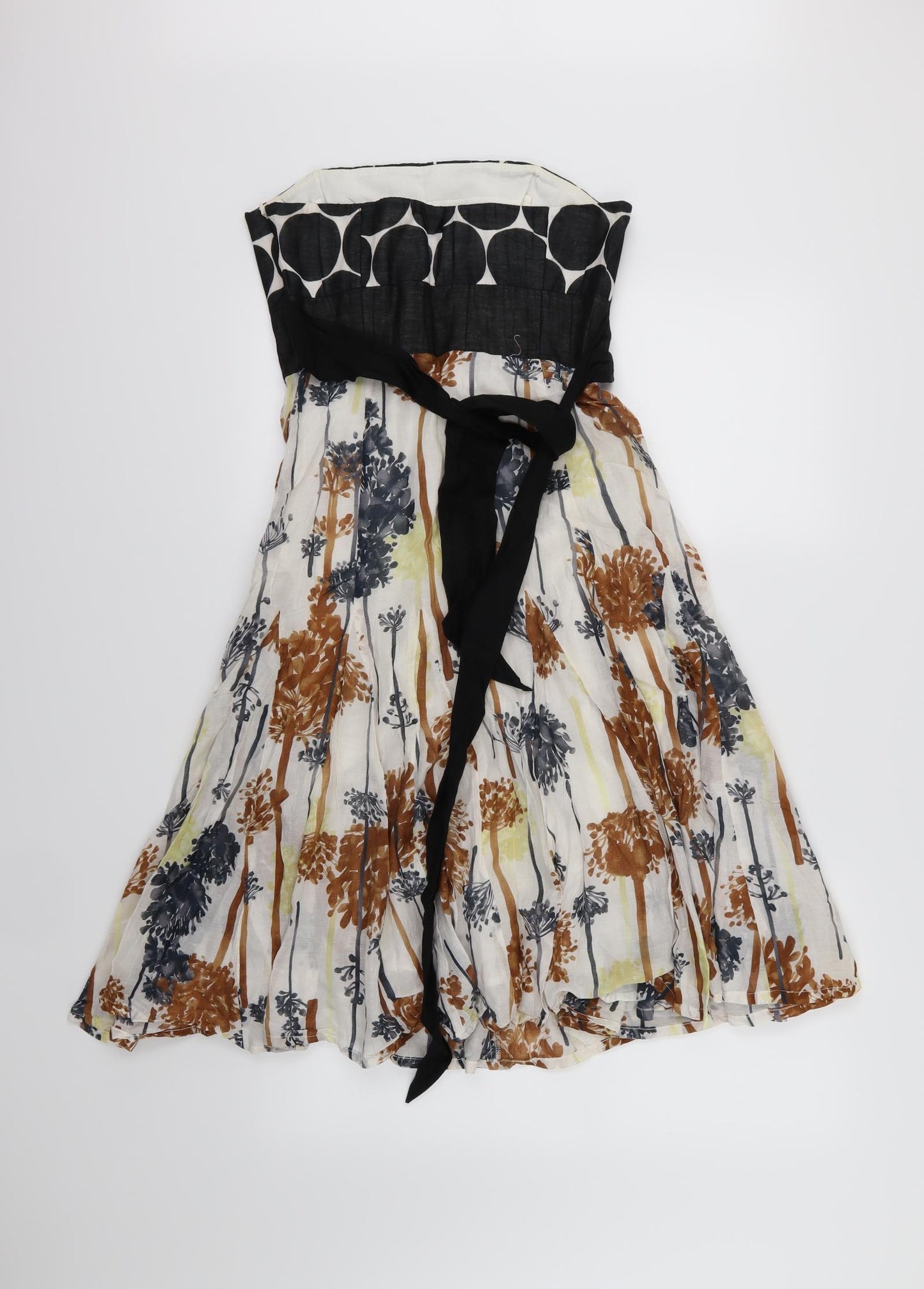 Coast Womens Multicoloured Floral  A-Line  Size 10