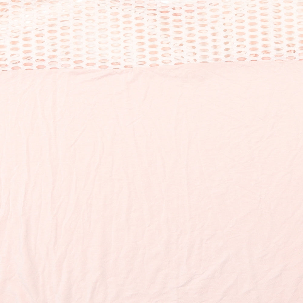 Yours Womens Pink  Jersey Basic T-Shirt Size 30  - Cut Out