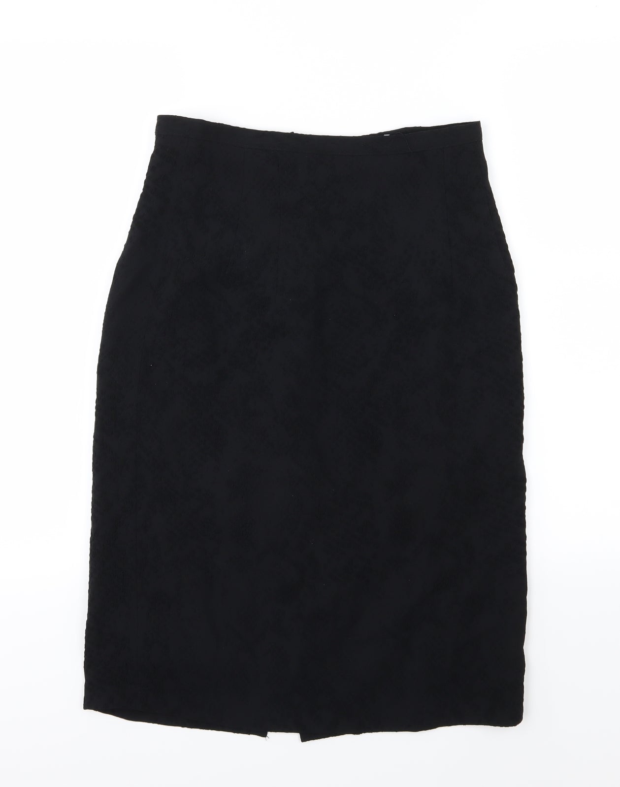 Wallis Womens Black   Straight & Pencil Skirt Size 10