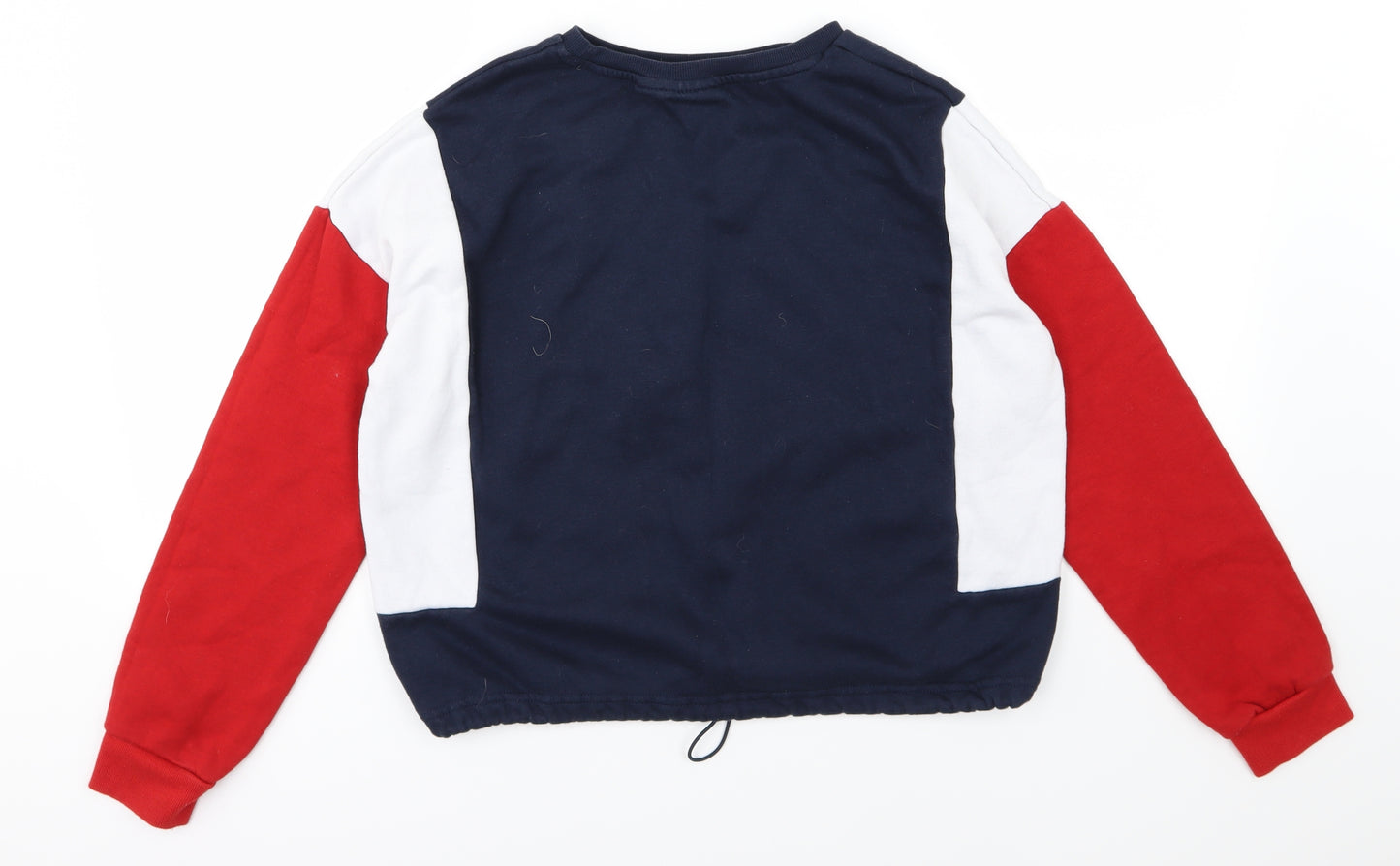 Primark Womens Multicoloured Striped Jersey Pullover Sweatshirt Size S  - friends